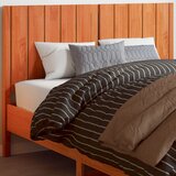  Uzglavlje voštano smeđe 135 cm od masivne borovine Smeđa 140.5 x 100.5 cm | shoptok.hr