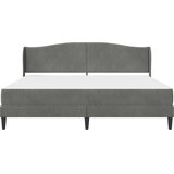 Krevetna konstrukcija Tamnosiva 200 x 200 cm Baršun | Eponuda.ba
