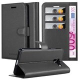 Cadorabo Ohišje, združljivo z Samsung Galaxy J6 PLUS v oksidna črna - Zaščitni ovitek z magnetnim zapiranjem, stoječo funkcijo in režo za kartice, (20557139) | Shoptok.si