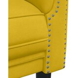  2-dijelni set sofa žuti baršunasti | Eponuda.com