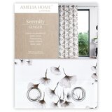  Curtain SERENITY color white printed theme vegetable style classic silver silver metal eyelets blackout 140x250 AmeliaHome | shoptok.hr