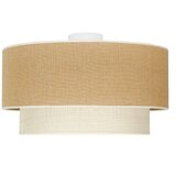  duolla - plafonsko svetlo yute boho 1xE27/15W/230V prečnik 45 cm smeđa/krem | Eponuda.com