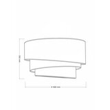 Brilagi plafonsko svetlo trio 3xE27/60W/230V prečnik 60 cm braon/bež/bela | Eponuda.com