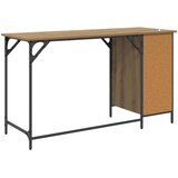  Računalni stol s ladicama Umjetnički hrast 131 x 48 x 75 cm | shoptok.hr