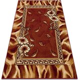 RugsX Preproge Preproga BCF Morad TRIO Classic listi, cvetje 300x400 cm Bordo | Shoptok.si