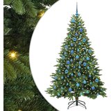 vidaXL Umjetno božićno drvce s stalakom Zelena 180 cm PE i PVC | shoptok.hr
