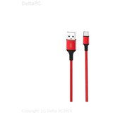 XO cable NB143 USB - USB-C 2,0 m 2,4A red | Eponuda.ba