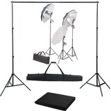 Komplet za fotografski studio sa setom svjetiljki i pozadinom | shoptok.hr