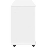  Mobilni ormar Bijelo 100 x 39 x 65,5 cm Čvrsto borovo drvo | shoptok.hr