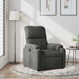  Naslonjač tamnosivi od mikrovlakana | shoptok.hr