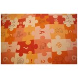 RugsX Preproge Otroška talna obloga PUZZLE oranžna 100x400 cm Oranžna | Shoptok.si