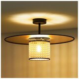  Duolla - Plafonski luster TOKYO RATTAN 1xE27/15W/230V prečnik 50 cm zlatna/ratan | Eponuda.com