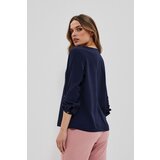 Marisse Shirt With Decorative Buttons L-Ko-3700 Navy | shoptok.hr