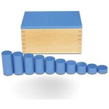 Pertini Toys montesori kutija sa cilindrom plava 14058 Cene