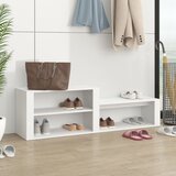 vidaXL Ormarić za cipele bijeli 150 x 35 x 45 cm od konstruiranog drva Cijene