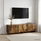  TV stalak 140 x 34,5 x 40 cm Dimljeni hrast Konstruirano drvo | shoptok.hr