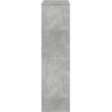  Regal za knjige boja betona 100x33x125,5 cm konstruirano drvo | Shoptok.si
