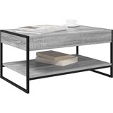 vidaXL Klubska miza Siva Sonoma 80 x 50 x 40 cm Konstruiran les | Shoptok.si