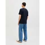 Jack & Jones Majica 'JJGeplas' modra / nočno modra / meta / bela | Shoptok.si