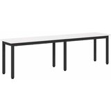  Klupa Bijelo 160 x 35 x 45 cm Čvrsto borovo drvo | Eponuda.com