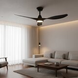 Greentech Stropni ventilator (Barva: Črna, Ø x V: 132 x 33 cm, 3 lopatice) productname.garantie.plussign BAUHAUS garancija 5 let za naprave na električni ali motorni pogon | Shoptok.si