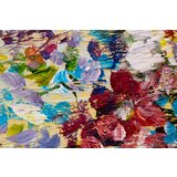  Naslikana slika na platnu CVET 60x70 cm (umetniške slike) | Shoptok.si