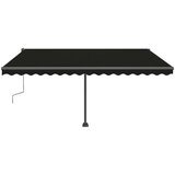  Samostojeća tenda na ručno uvlačenje 400 x 300 cm antracit | shoptok.hr