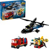 Lego City Helicopter Fire Engine & Submarine številka 60462 u