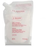 Clarins Velvet Cleansing Milk 400 ml mlijeko za čišćenje lica za sve vrste kože punilo za žene Cijene