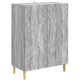 vidaXL Postol Siva Sonoma 66 x 34 5 x 90 cm Konstruirano drvo - Sivi hrast sonoma | shoptok.hr