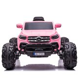  Licencirani avto na akumulator Mercedes DK-MT950 4x4 - svetlo roza | Shoptok.si