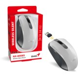Genius NX-8008S, bežični miš, silent, bijela/siva, 31030028403 Cijene