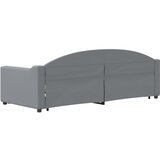  Dnevni krevet na razvlačenje svjetlosivi 80 x 200 cm od tkanine | shoptok.hr