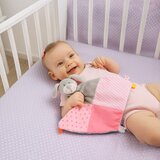 Baby Mix tješilica pas grey&pink | shoptok.hr