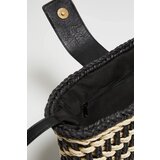 Marisse Black Straw Handbag | ePonuda.com