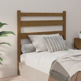 Uzglavlje za krevet boja meda 81 x 4 x 100 cm masivna borovina | shoptok.hr