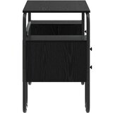  Stol s pohranom Crni hrast 145 x 50 x 75 cm - Crni hrast | shoptok.hr