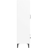  Visoka komoda bijela 70 x 31 x 115 cm od konstruiranog drva | shoptok.hr