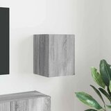 TV stenska omara Siva Sonoma 30 x 31 x 40 cm Konstruiran les, (5000112889) | Shoptok.si