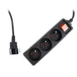 Razvodnik napajanja, C14 male to 3X schuko, GEMBIRD EG-PSU3-01 Cijene