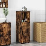 vidaXL Kupaonski ormar s policom Dimljeni hrast 30 x 35 x 95 cm | shoptok.hr