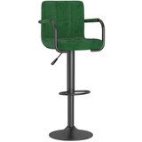  Barski stolček temno zelen žamet, (20968168) | Shoptok.si