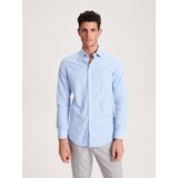 Reserved srajca slim fit - modra | Shoptok.si