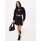 Calvin Klein Jeans Sweater majica crna / bijela | shoptok.hr