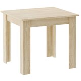  Moderan Kvadratni Stol od Hrasta Sonoma - 80x80 cm | shoptok.hr