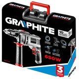 Graphite 58G726 udarna bušilica, 650W, 0-3000/min, 13mm stezna glava, kofer | shoptok.hr