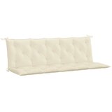  Jastuk za vrtnu klupu krem bijeli 180x(50+50)x7 cm od tkanine | Eponuda.ba