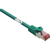 Renkforce RF-5052916 RJ45 omrežni kabel\, Patch kabel CAT 6 S/FTP 2.00 m zelena z zaščitnim zapornim zatičem\, pozlačeni konektorji\, ognjevaren 1 kos, (20417341) | Shoptok.si
