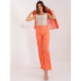 Fashion Hunters orange suit trousers with pockets Cene