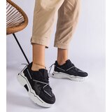 Gemre Black women's sneakers with glitter Agar | Shoptok.si